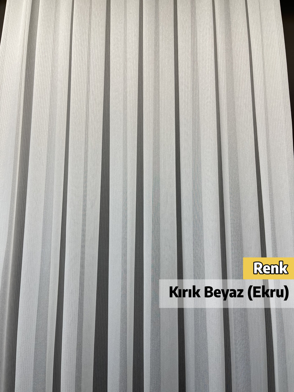 Su Yolu Üsküdar Tül Perde 1/3 Sık Pileli Ütü İstemez Dayanıklı