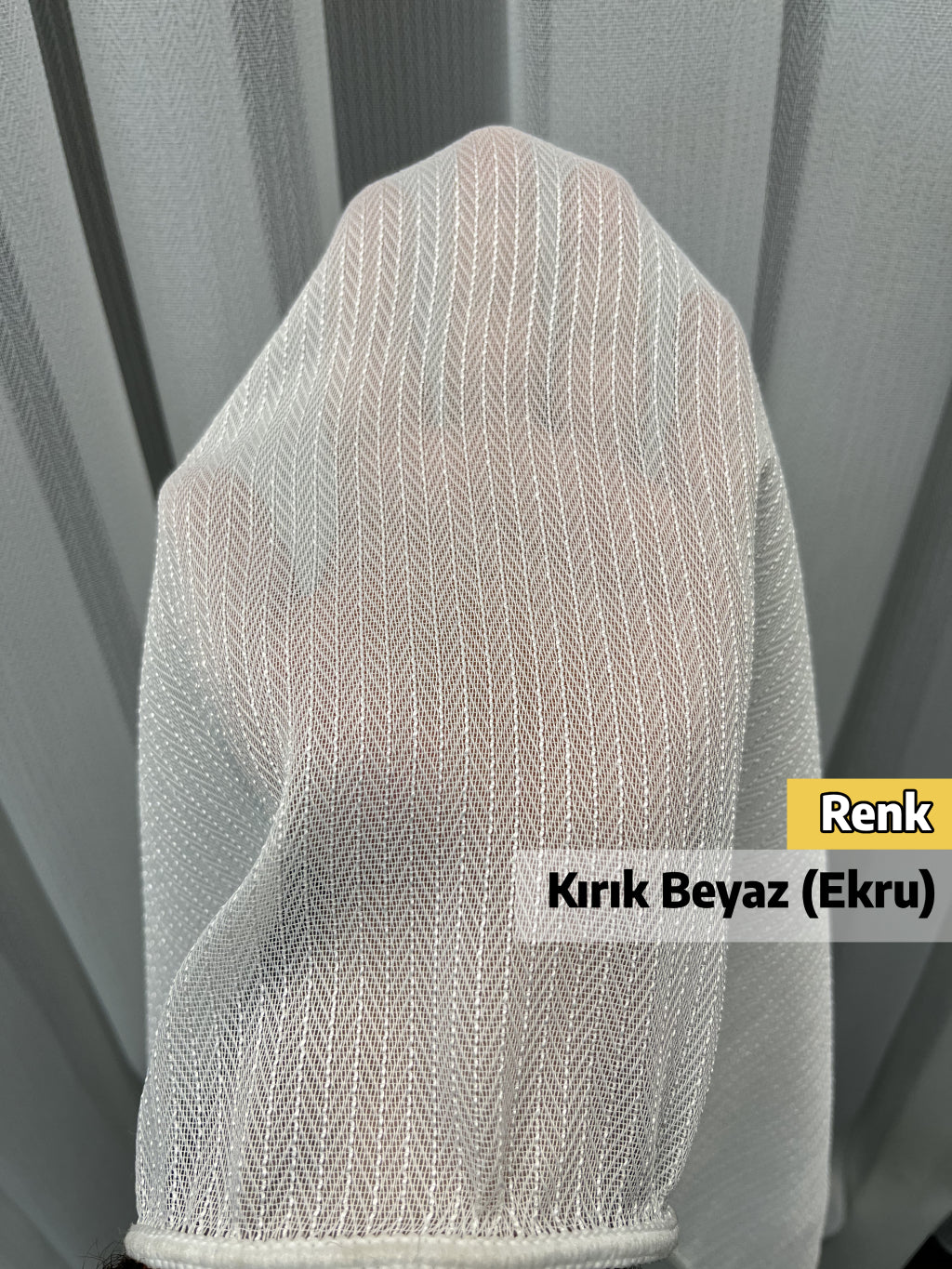 Su Yolu Üsküdar Tül Perde 1/3 Sık Pileli Ütü İstemez Dayanıklı